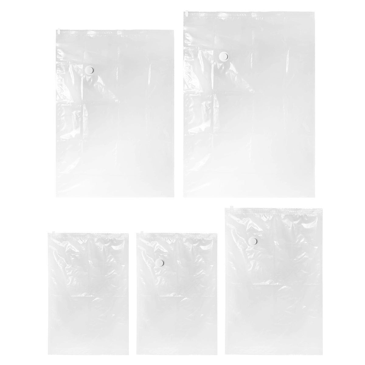 The Vacuum Storage Bag Set – 20 Bags in 5 Sizes + Hand Pump